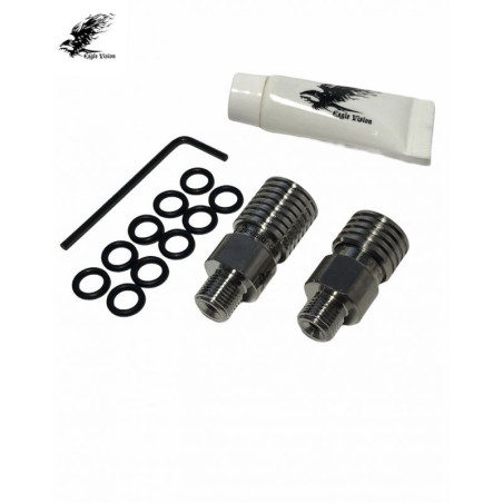 1/8'' Korte Snelkoppeling Socket, BSP-schroefdraad