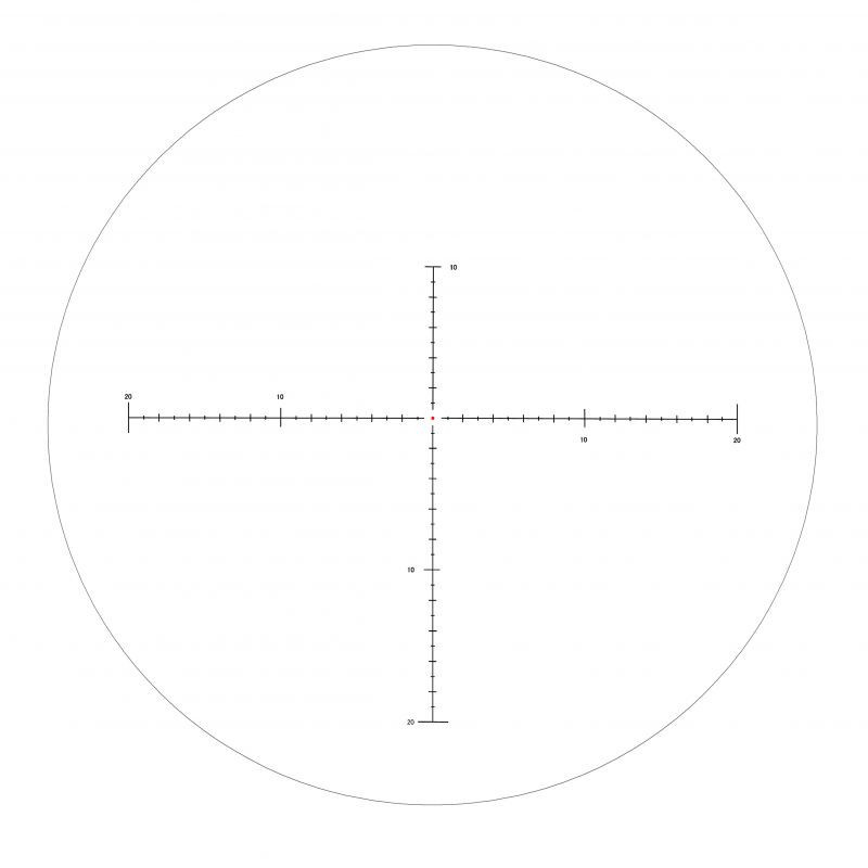 Falcon Optical System T50i 5-50x60i SFP ED Lunette de tir