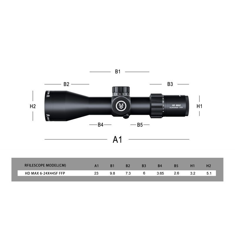 Swamp Deer 6-24x44 FFP Compact Zielfernrohr