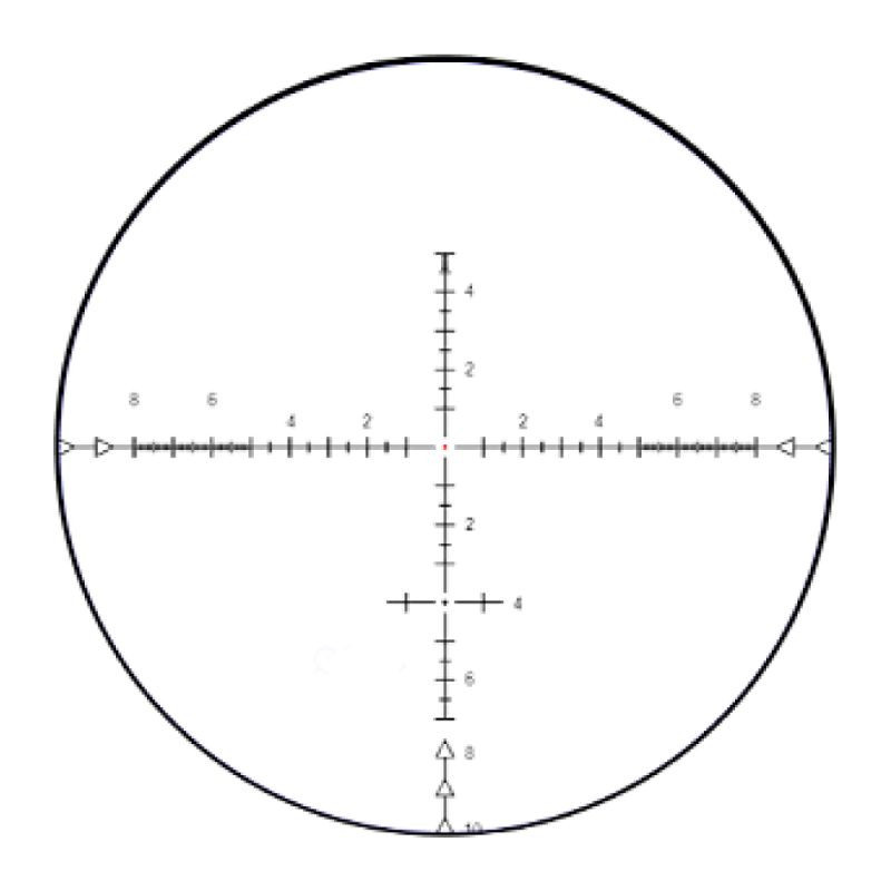Swamp Deer HD Pro 6-24x50 FFP MRAD Zero Stop Zielfernrohr