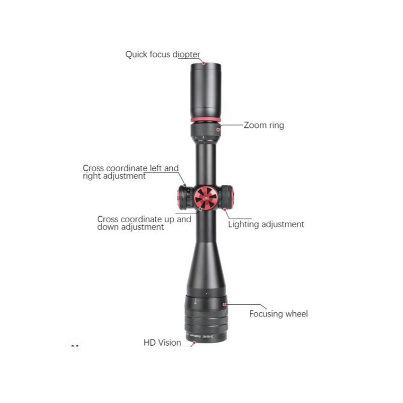 T-Eagle SR 3-9X40 AOIR Rifle Scope