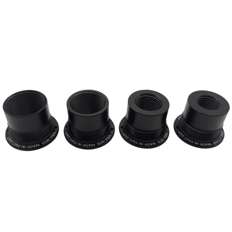 HELIA-S34 Airgun Sound Moderator / Suppressor Verwisselbaar kaliber (ideaal voor FX Panthera, King, DRS) L125mm D34mm