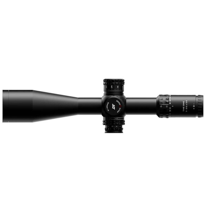 DNT TheOne 7-35x56 FFP-schietschijf – TOR/MPR Richtkruis