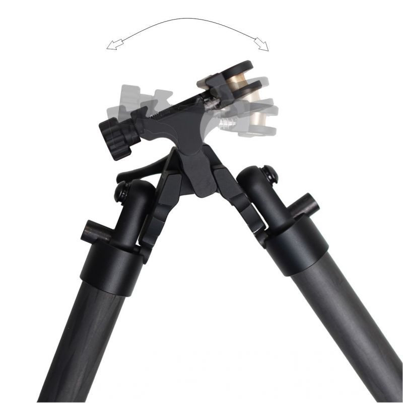 HB-C01 Carbon Bipod Lightweight Tactical Rifle Accessory