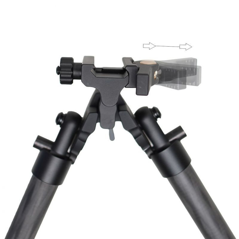 HB-C01 Carbon Bipod Lightweight Tactical Rifle Accessory