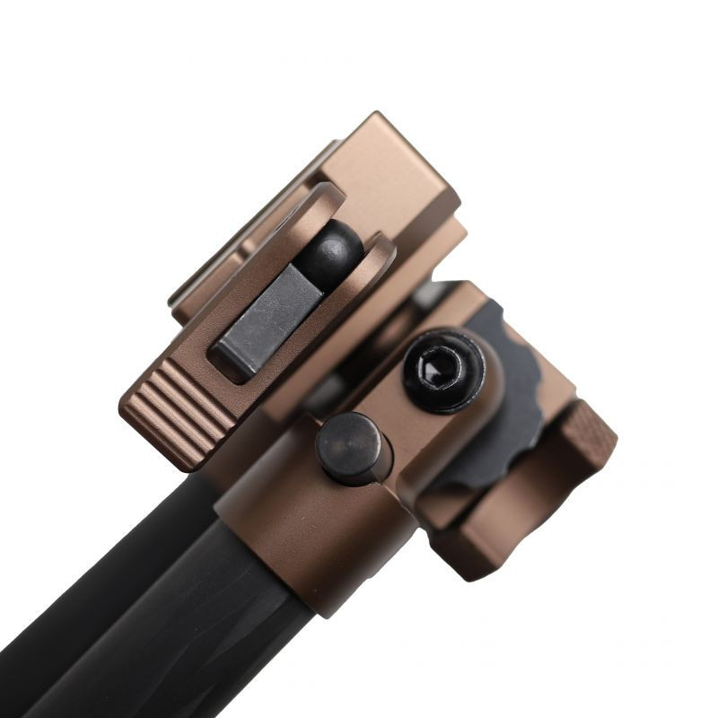 Bipied en carbone KB-GC-2 22mm Montage Picatinny & ARCA Swiss
