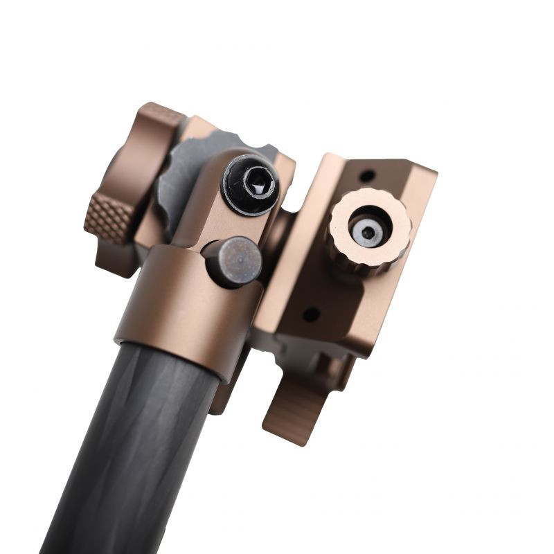 Bipied en carbone KB-GC-2 22mm Montage Picatinny & ARCA Swiss
