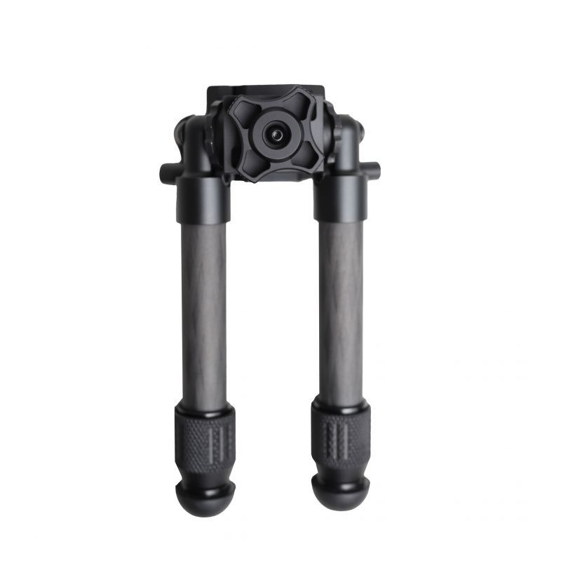 HB-C02M Carbon Bipod Zwart Lichtgewicht Tactisch Geweer Bipod