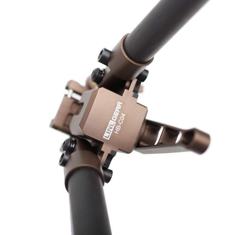 Bipied en carbone HB-C04 – Support de tir léger et durable