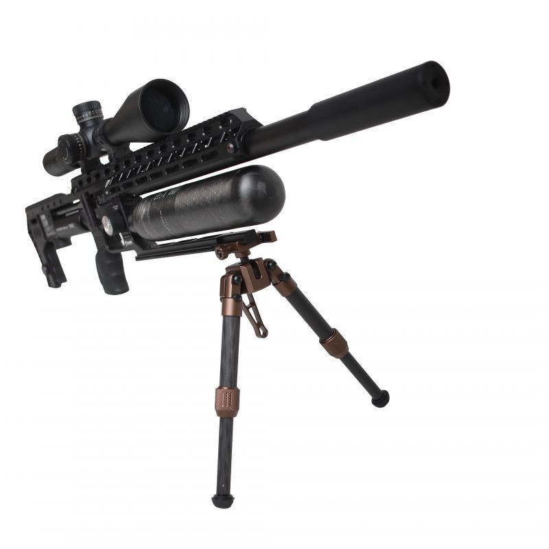 Bipied en carbone HB-C04 – Support de tir léger et durable