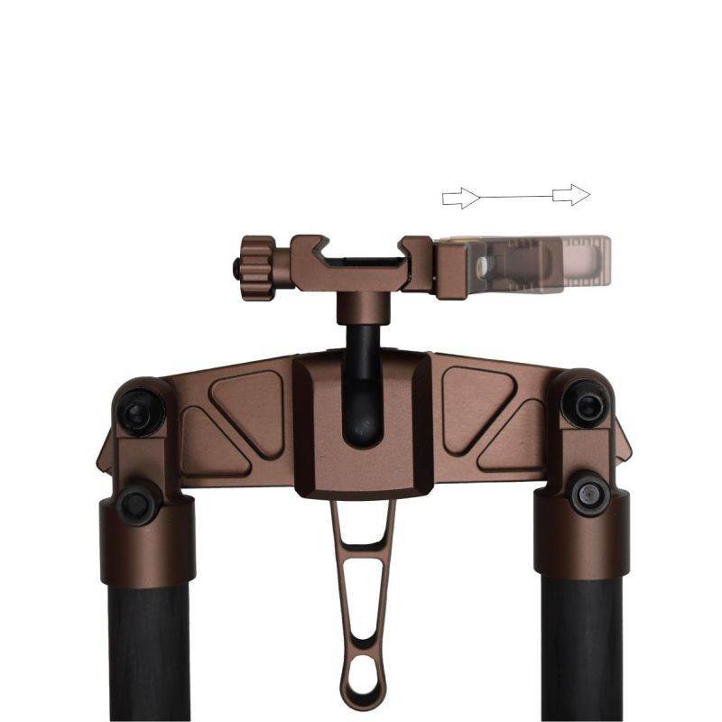 HB-C03 Carbon Bipod – Lightweight, Durable & Reliable Support