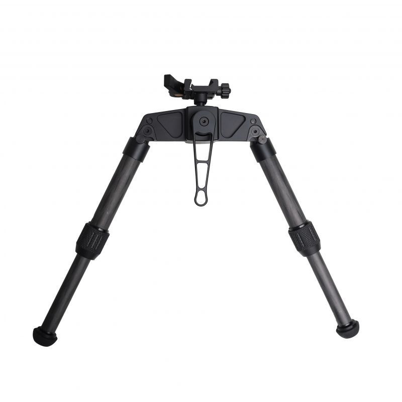 Bipied en carbone noir HB-C03 – Équipement de tir léger et durable