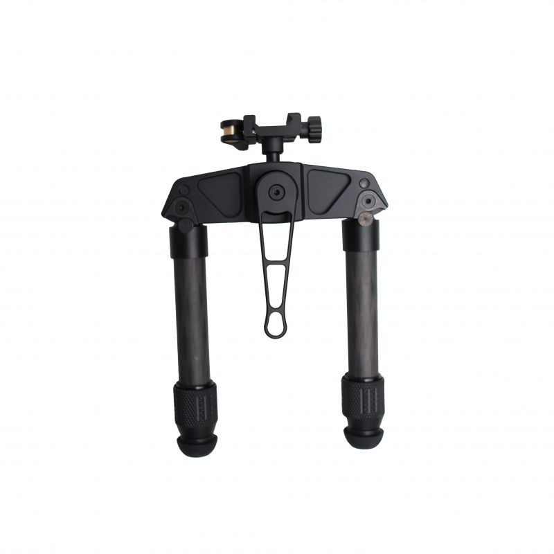Carbon Bipod Zwart HB-C03 – Lichtgewicht & Duurzaam Schietuitrusting
