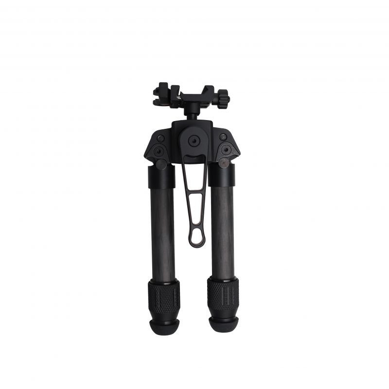 Bipied en carbone HB-C04 noir – Support de fusil léger et durable