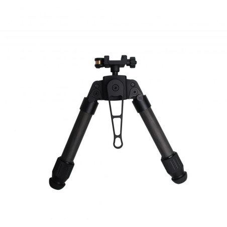 HB-C04 Carbon Bipod Black – Lightweight & Durable Rifle Support