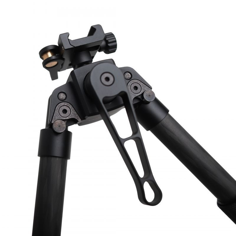 HB-C04 Carbon Bipod Black – Lightweight & Durable Rifle Support
