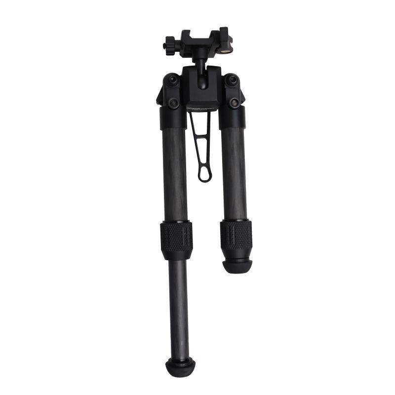 Bipied en carbone HB-C04 noir – Support de fusil léger et durable