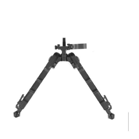Adjustable 18.4–22.9cm Rifle Bipod with QD 22mm Rail Mount