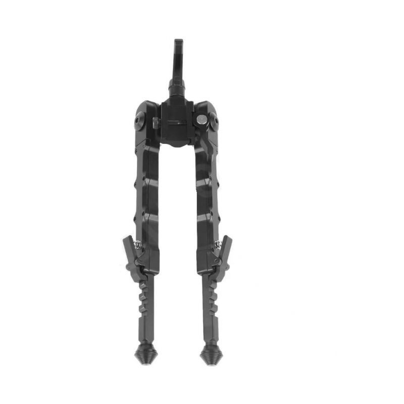 Adjustable 18.4–22.9cm Rifle Bipod with QD 22mm Rail Mount