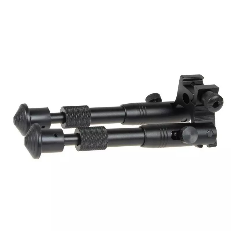 Foldable Airsoft Bipod 22mm RIS Rail, Adjustable 26-32cm