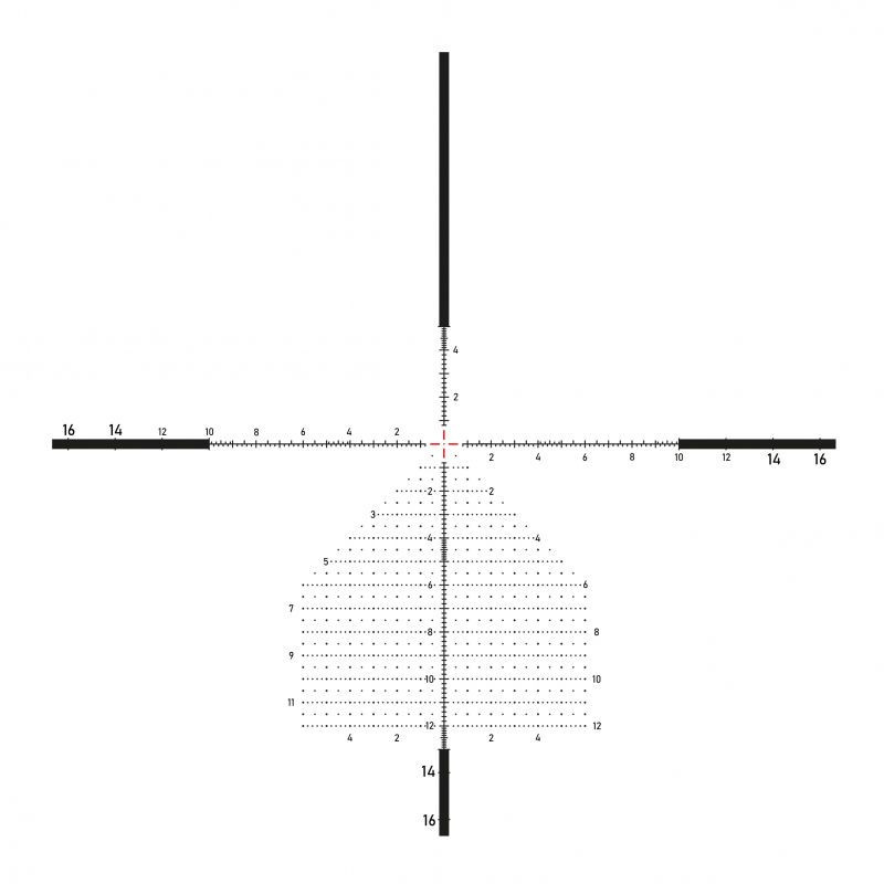Luftgewehr Zielfernrohr 4-40x58 FFP ED | Präzisions-MRAD-Optik für Luftgewehre