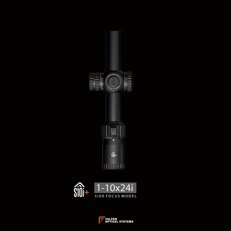 Luchtbuks 1-10x24 SFP MRAD Richtkijker  Falcon Endura Optiek