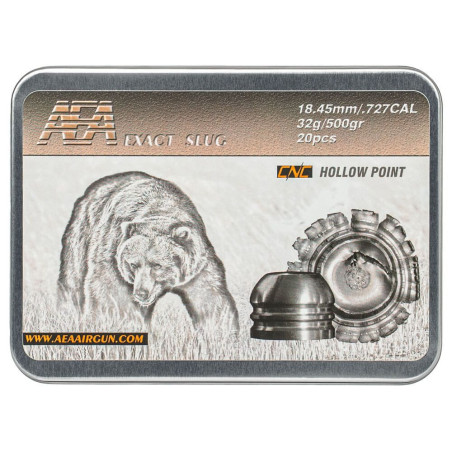 Slugs AEA Exact CNC 18,3 mm 500 grain (.727)
