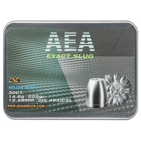 Slugs AEA Exact CNC 12,7 mm 225 Grain (.495)