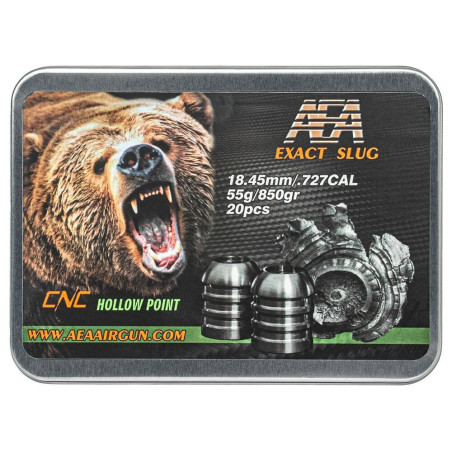Slugs AEA Exact CNC 18,3 mm 850 grain (.727)
