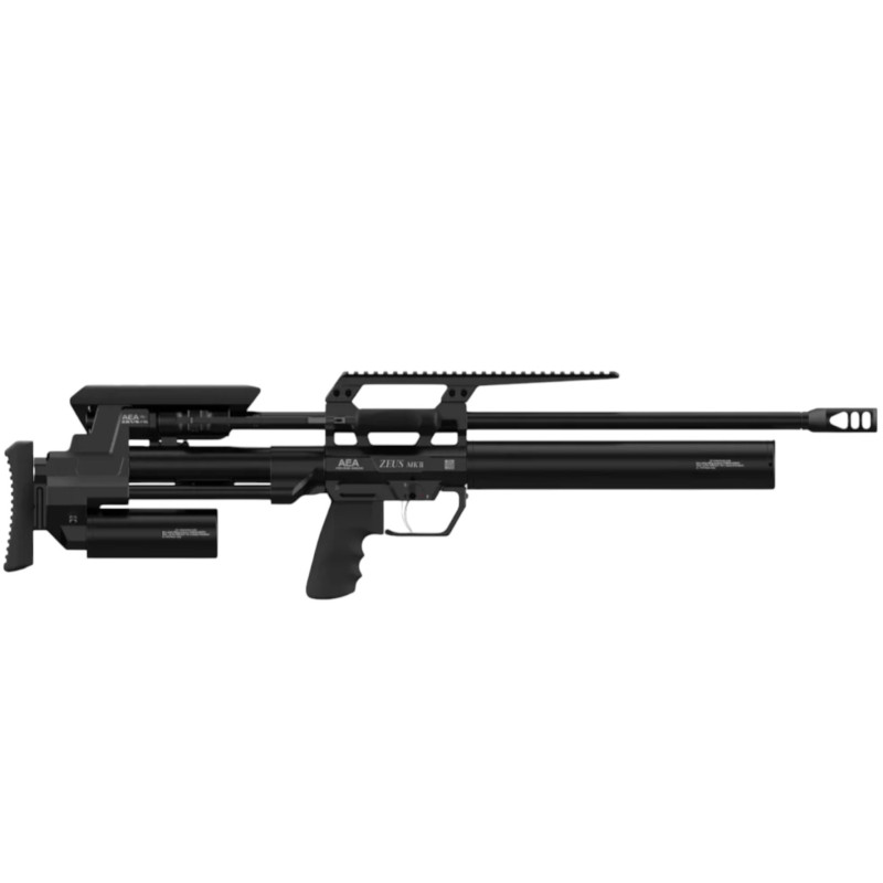 Carabine à air comprimé AEA Zeus MKII PCP gros calibre Longueur 18"