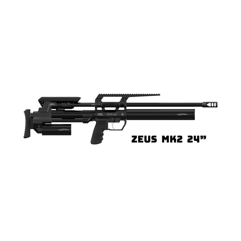 AEA Zeus MKII PCP Airgun Big Bore Barrel Length 24"