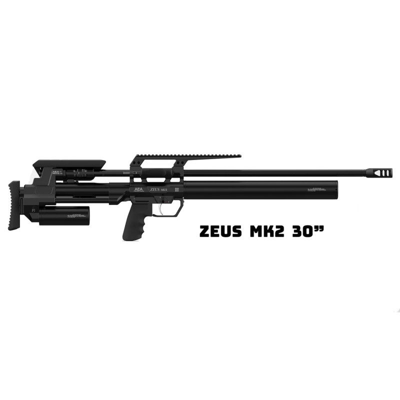 AEA Zeus MKII PCP Airgun Big Bore Barrel Length 30"