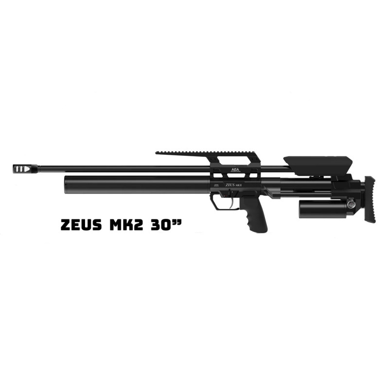 AEA Zeus MKII PCP Airgun Big Bore Barrel Length 30"