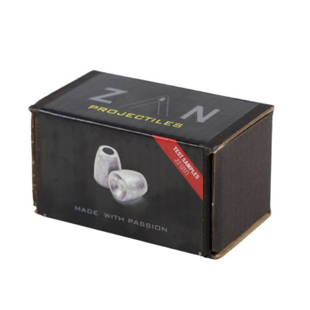 Échantillon de projectiles ZAN Slugs Plombs pour carabine à air comprimé 5,51 mm Munitions à coefficient balistique élevé