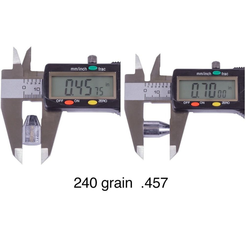 Pistolet à air comprimé Plomb Nielsen 11,43 mm 240 grains 100 pièces