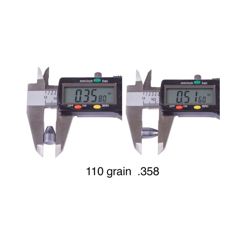 Pistolet à air comprimé Plomb Nielsen 9mm HPDB 110 grains 100 pièces