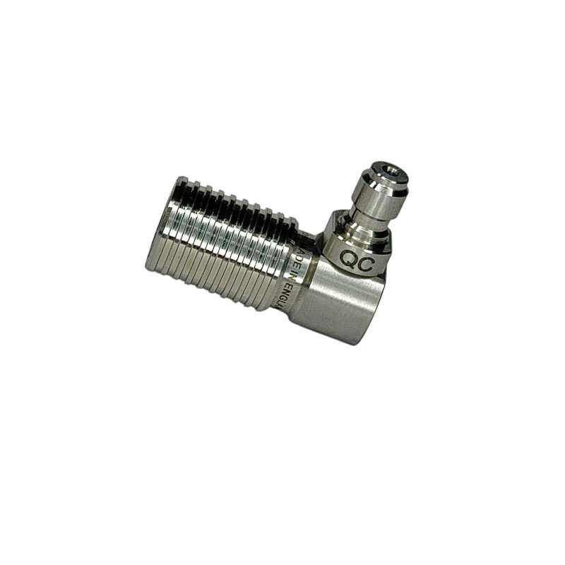 Raccord coudé 90° à douille – Raccord Foster pour pistolet à air et carabine à air