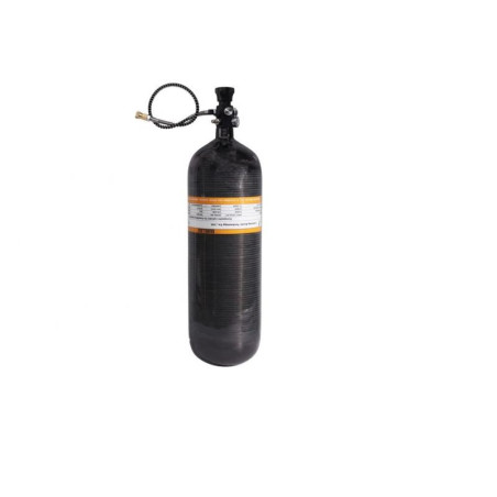 Set: 6,8L tank - Luchtventiel (vulstation) Tuxing