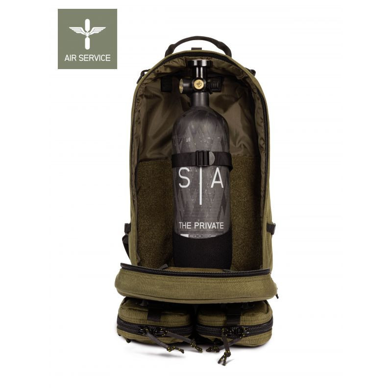 Ensemble de remplissage : réservoir 2L - SAC À DOS - VALVE - TUYAU par Scandinavian Arms