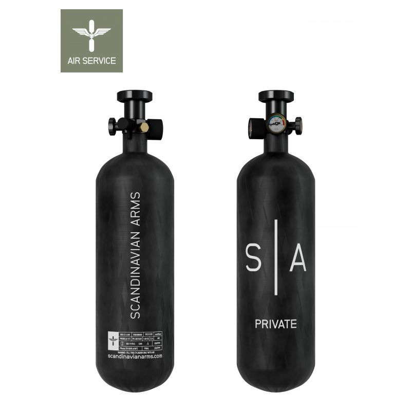 Ensemble de remplissage : réservoir 2L - SAC À DOS - VALVE - TUYAU par Scandinavian Arms