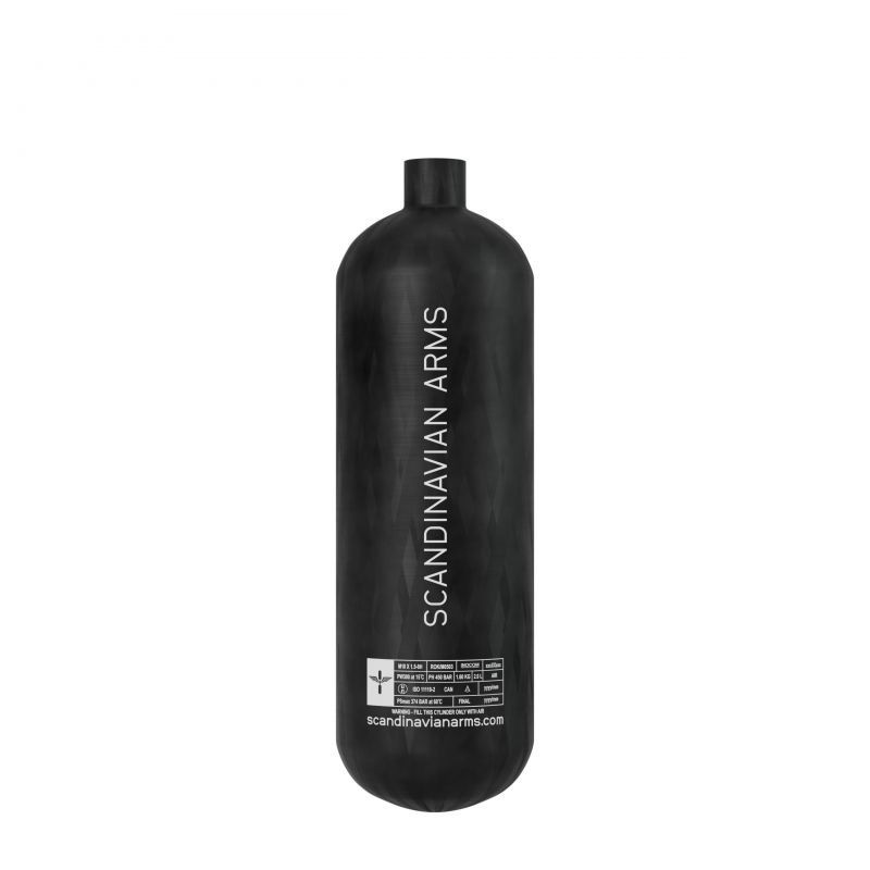 Réservoir en Kevlar (carbone) PRIVÉ d’une capacité de 2 litres - 310 bars par Scandinavian Arms