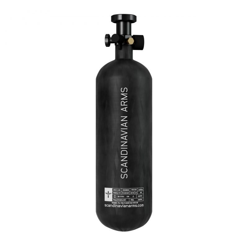 Réservoir en Kevlar (carbone) PRIVÉ d’une capacité de 2 litres - 310 bars par Scandinavian Arms