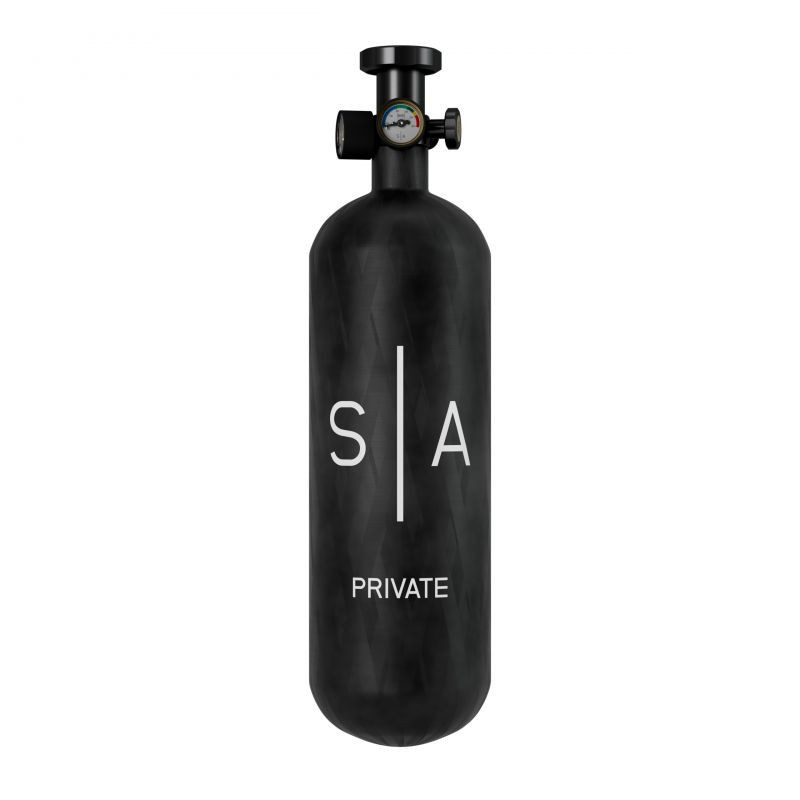 Réservoir en Kevlar (carbone) PRIVÉ d’une capacité de 2 litres - 310 bars par Scandinavian Arms