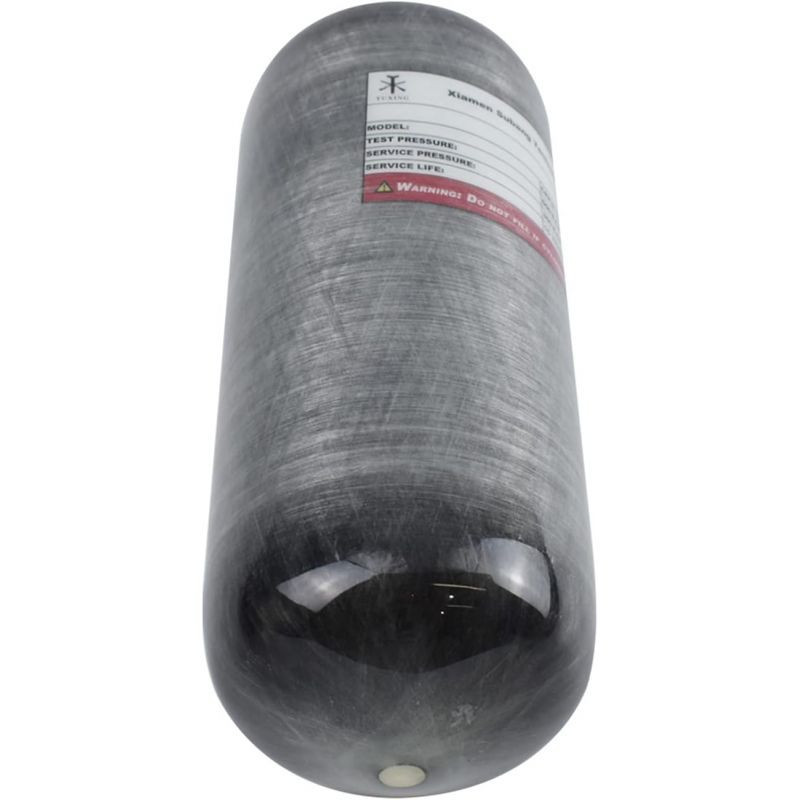 Réservoir en Kevlar (carbone) d’une capacité de 2 litres - 310 bars par Tuxing