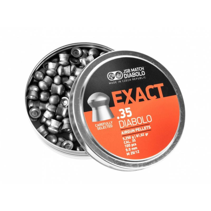 JSB Exacte Diabolo Pellets 9mm 100 pièces