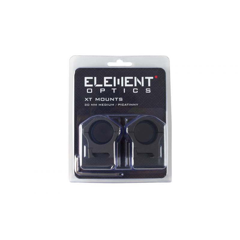 XT Mount 30mm Tube MEDIUM Element Optics 11mm DOVETAIL