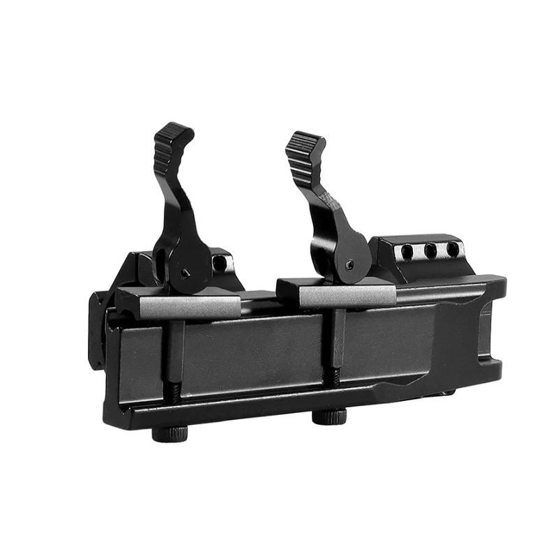 Monture universelle monobloc pour lunette 30mm/25,4mm avec dégagement rapide WEAVER/PICATINNY