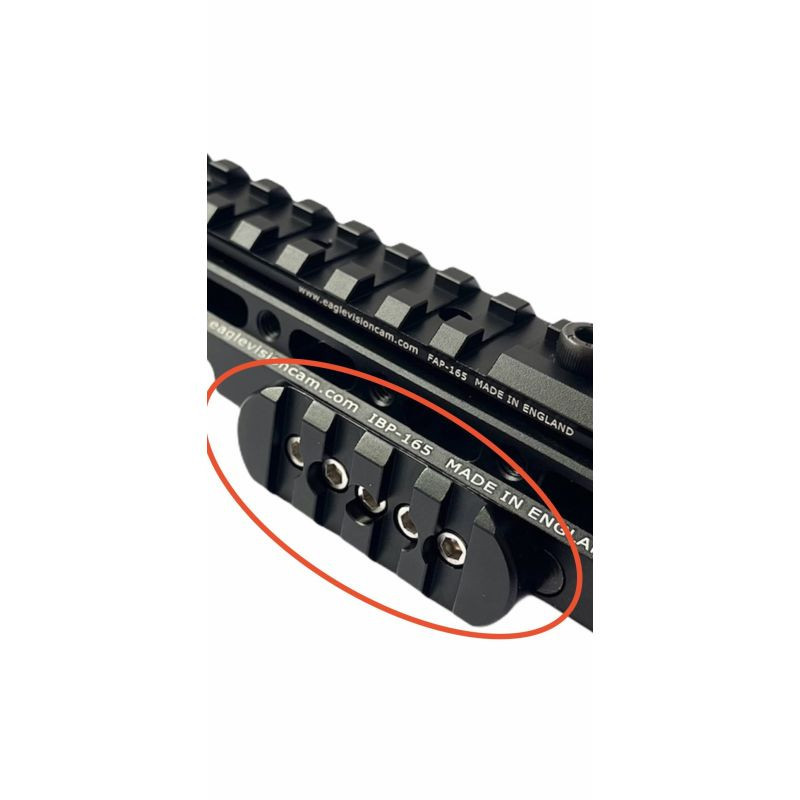 Picatinny-bevestiging voor een 52mm zijrail