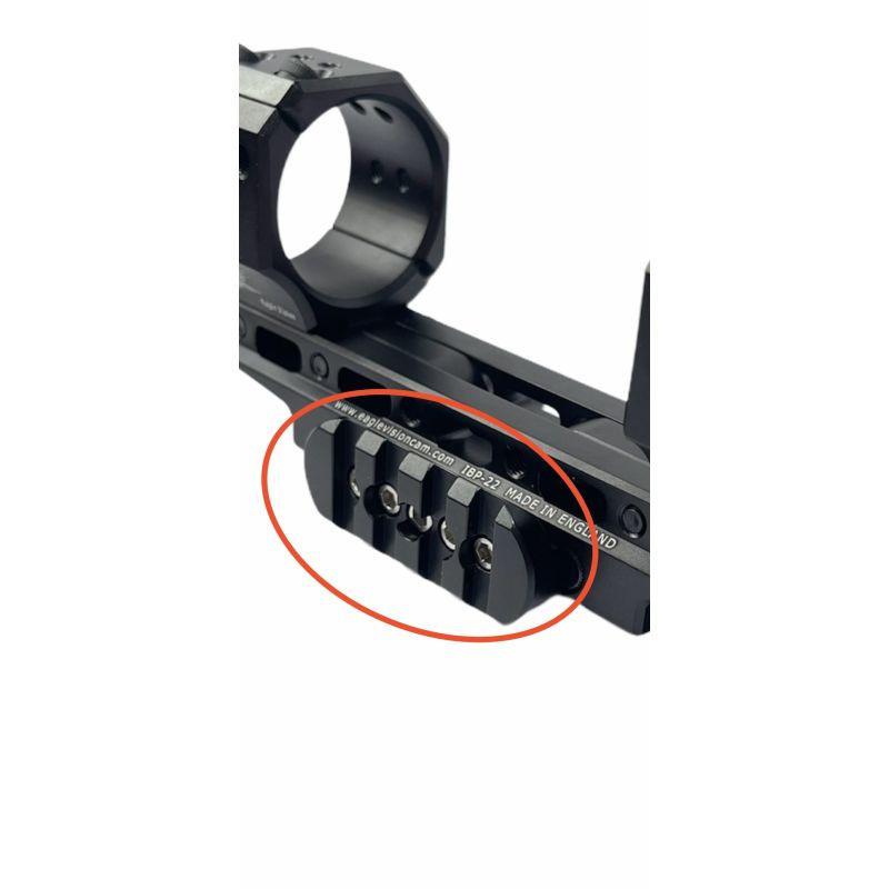 Supportation Picatinny pour un rail latéral de 52 mm