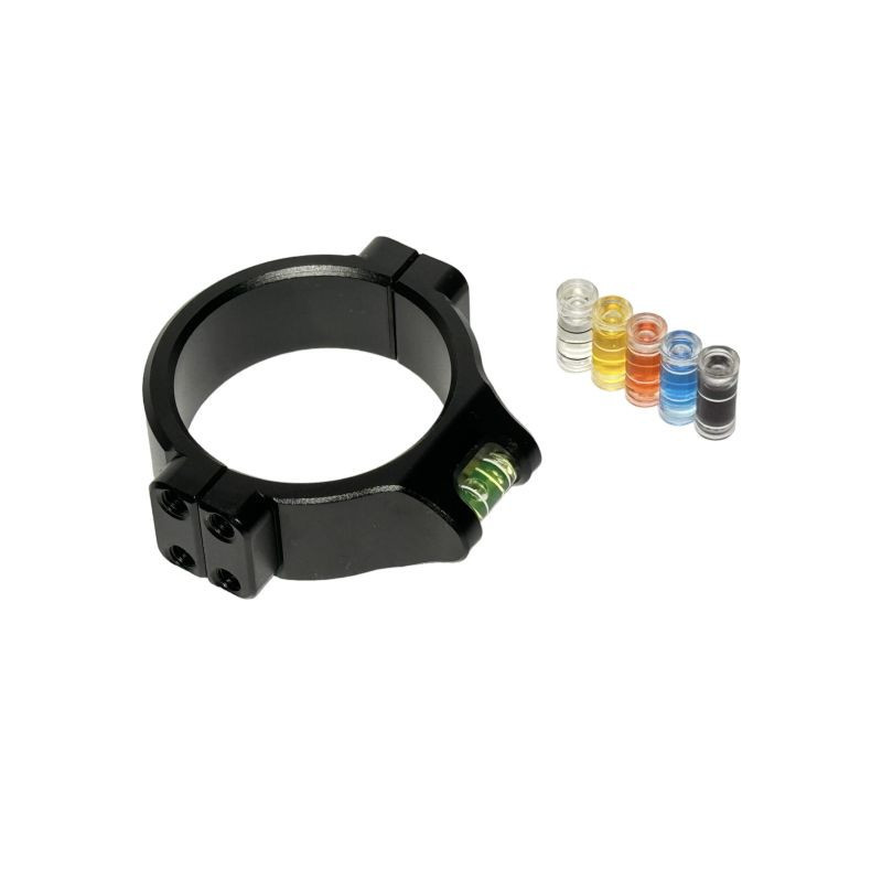 Waterpas met 34mm richtkijkerring/accessoire-ring